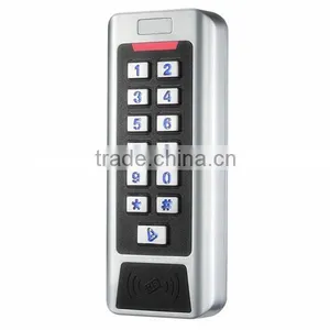 IP68 Waterproof Access Control System With Metal Rfid Keypad Reader thumbnail-2