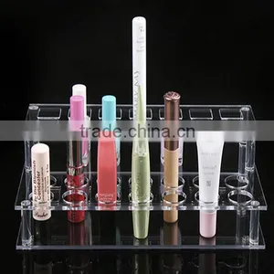 Lip Gloss Lipstick Shelf Storage Rack Acrylic Cosmetic Display Shelf thumbnail-2