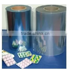 Pharmaceutical Packaging Thermoforming Rigid Clear PVC Plastic Film thumbnail-2