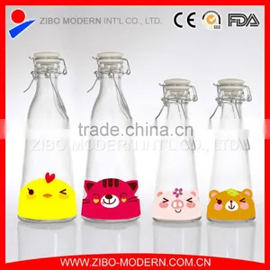 Glass Water Bottle Supplier, Wholesale Juice Water Milk Glass Bottle Factory thumbnail-1