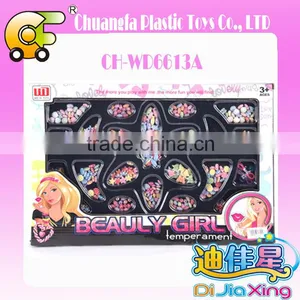 New Design DIY Plastic Beaded Bracelet Kids Diy Crafts thumbnail-2
