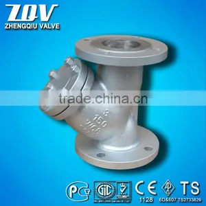 Cast Steel Y Strainer Flanged End RF / RTJ 1500LB thumbnail-1