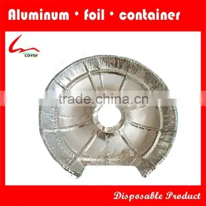 Kitchen UseHot Sale Disposable Aluminum Foil Gas Mat thumbnail-1