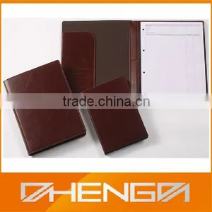 High Quality Customized Made-in-china Leather Folder for Diary(ZDF12-011) thumbnail-1