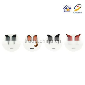 Kaida A-8063-2Print Plastic Contact Lens Case With Bottle Mirror thumbnail-5
