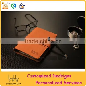 Loose Leaf Leather Journal Diary Notebook With Pen Holder and Card Holder thumbnail-1