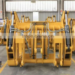 SDLG LG953L Log Grapple, Heavy Duty Log Fork for Sale, Specialize in 5 Ton SDLG Wheel Loader thumbnail-2