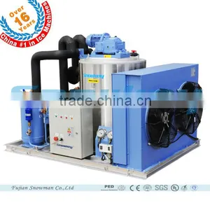 2016 Year Newest Design Small Size 2500 Kgs per Day Flake Ice Machine With Air Cooling Condenser thumbnail-1