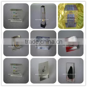 Customized Crystal Organic Glass Acrylic Paper Weight thumbnail-1