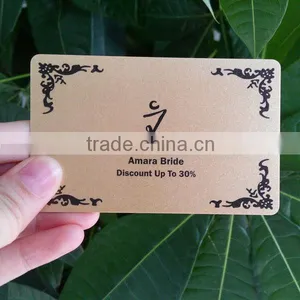High Quality Silk Printing Gorden VIP Discount Card thumbnail-1