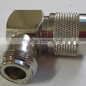 N-male to N-female Right Angel rf Adapter Connector thumbnail-1