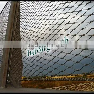 Anping Exhibition Stainless Steel Wire Rope Mesh/ Net thumbnail-1