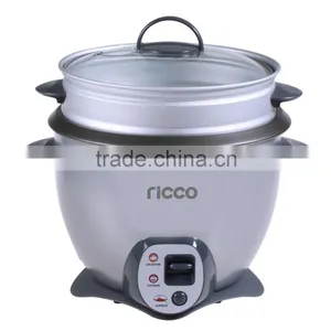 1.0L/1.5L/1.8L Silver Color Drum Rice Cooker With Stir Fry Function thumbnail-2