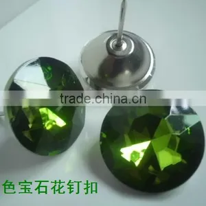 New Coming Trendy Style Crystal Rhinestone Button 22mm With Good Offer thumbnail-4