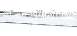 Metal Cardboard Brackets Supermarket Pipe Brackets Chrome Tube Hook C22 thumbnail-1