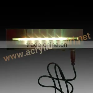 RGB LED Lighted Sign Base Acrylic RGB LED LOGO Sign / Base LED Edge Lit Sign Base thumbnail-6
