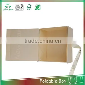 Customized Paper Foldable Paper Shipping Folding Box thumbnail-1