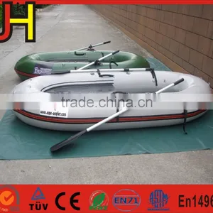 1 Set Portable Inflatable Fishing Boat High Quality PVC Rubber Boat Fishing Boat With Paddles thumbnail-2