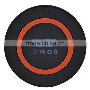 Stylish Mini Qi Standard Wireless Charging Pad Single Coil Qi Charger For Qi-Enabled Phones thumbnail-4