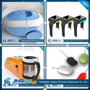 Jingxin Top Quality UV Painting ABS Gold Vacuum Plating CNC Machining Plastic Prototypes thumbnail-4