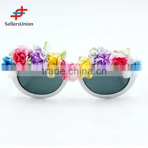 2017 Hottest Sale No.1 Yiwu Export Commission Agent New Arrival Silk Flower Decorative Sunglasses thumbnail-1