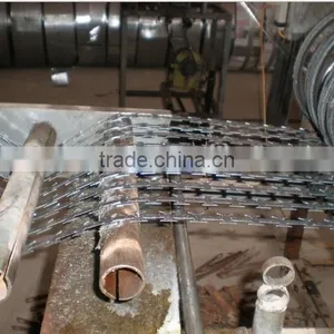 Dia 500mm Double Concertina Razor Barbed Wire Cross Razor Concertina Razor Barbed Wire(2.0-2.5mm) thumbnail-2