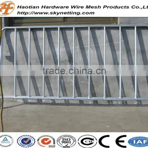 Environmental Temporary Privacy Fencing/1.1m High & 2.5m Width Galvanized Concert Crowd Control Barrier thumbnail-2
