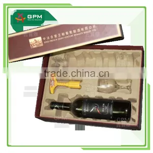 Biodegradable Paper Pulp Wine Packaging Tray and Box thumbnail-1