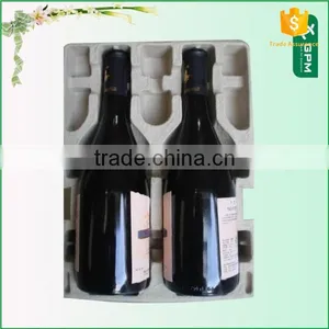 Hot Sale Mouled Pulp Eco-Friendly Paper Pulp Wine Tray , Beer Red Wine Tray Package thumbnail-5