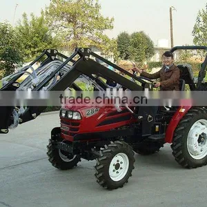 LZ284 28HP 4WD Tractor Fit With 4in1 Bucket Front End Loader thumbnail-1