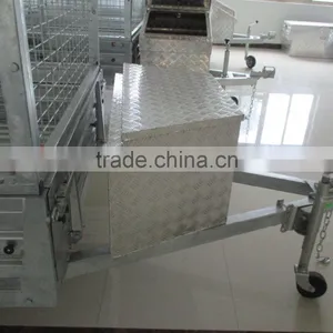 Aluminium Toolbox Draw Bar Tool Box 950x465x460mm thumbnail-5