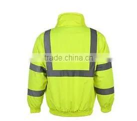 hi Vis Yellow Reflective Waterproof Jackets thumbnail-2