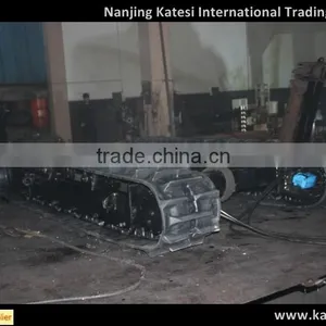 0.5Ton to 120Ton Rubber Crawler Tracked Chassis / Steel Crawler Track for Drilling Rig and Excavator thumbnail-1
