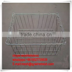 Fruit Bowl Holder Metal Chrome Grid Basket F0094 thumbnail-4