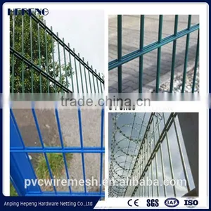 Anping Hepeng Welded Steel Wire Double Wire Fence thumbnail-2