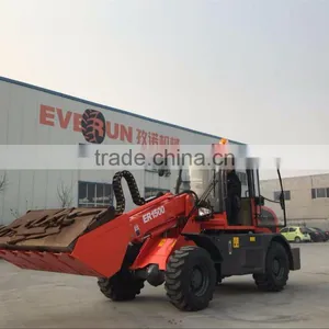 EVERUN Telescopic Arm Mini Wheel Loader ER1500 thumbnail-1