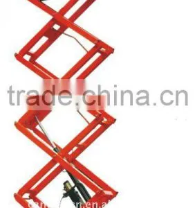 10m Self Propelled Scissor Lift Aerial Work Platform thumbnail-1