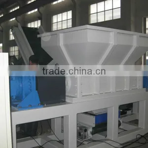 Waste Plastic Recycling Double Shaft Shredder thumbnail-1