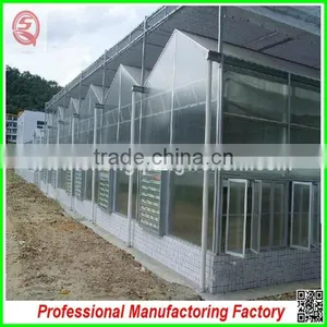Hot-dip Galvanized Steel Frame Multi-span Greenhouse With Manufacturer thumbnail-1
