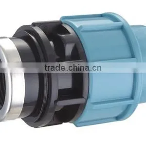 PE Pipe Fitting Female Adapter PP Compression Fitting For Irrigation thumbnail-1