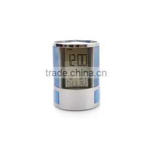 Multifunction Table Clock,digital Clock With Pen Holder for Gift thumbnail-5