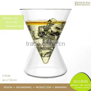 Chinese Double Glass Handblown Christmas Fashionable Thermo Tea Cup thumbnail-3