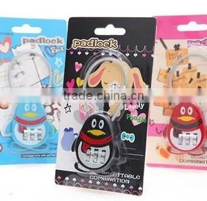 Small Order Penguin Shaped Coded Lock thumbnail-3