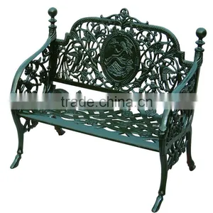 Trade Assurance Garden Furniture Antique Cast Iron Bench Supplier thumbnail-6