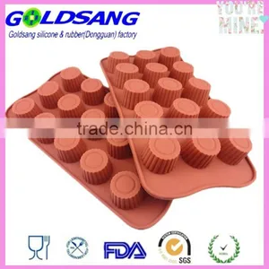 15 Cavity Silicone Mold Cake Jelly Cookie Pudding Soap Mould Chocolate Baking Pan thumbnail-1