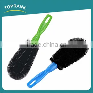 Car Wheel Brush Custom Color Plastic Handle Cleaning Auto Tire Brush thumbnail-1
