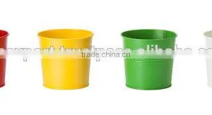 Wholesale Coloured Enamel Handmade Planters thumbnail-1