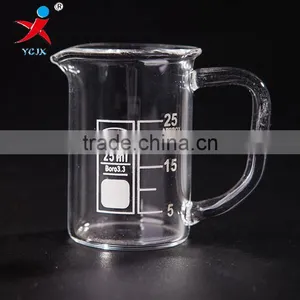 Mini 25ml Pyrex Glass Beakers With Handle thumbnail-1