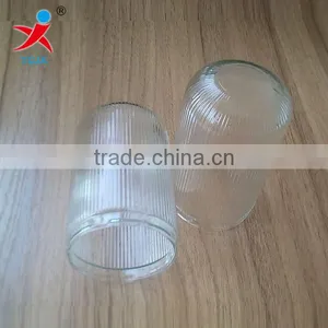 Large Supply of Led Stripes Column Cap Cylindrical Glass Chimney Striped Bubble Glass Striped Bubble Shell thumbnail-1