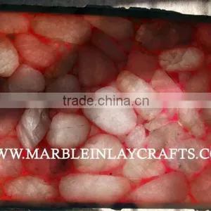 Gemstone Rose Quartz Slab thumbnail-1